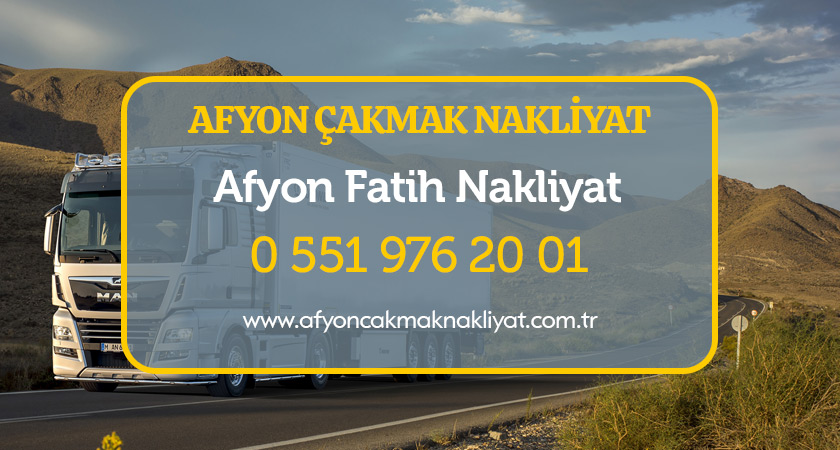 Afyon Fatih evden eve nakliyat